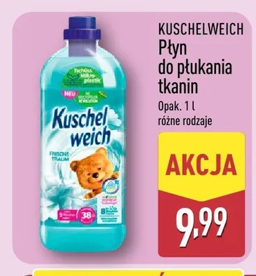 Płyn do płukania tkanin promocja w Aldi