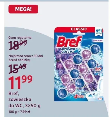 Zawieszka do WC promocja w Rossmann