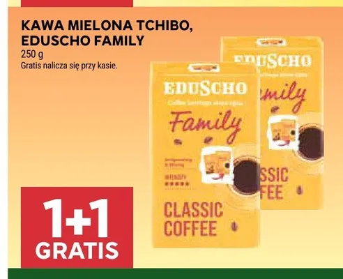 Kawa mielona Tchibo Eduscho Family promocja w Stokrotka