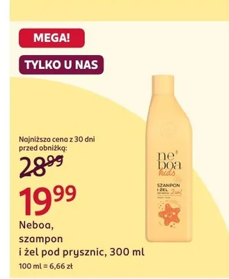 Szampon i żel pod prysznic promocja w Rossmann