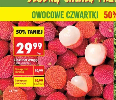 Liczi promocja w Biedronka