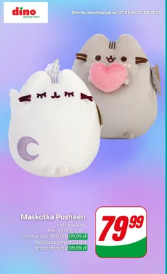 Maskotka Pusheen wys. 24cm promocja w Dzień Dziecka