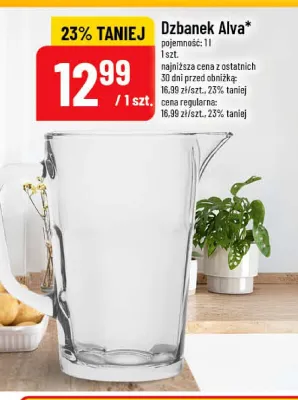 Dzbanek Alva 1l promocja w POLOmarket