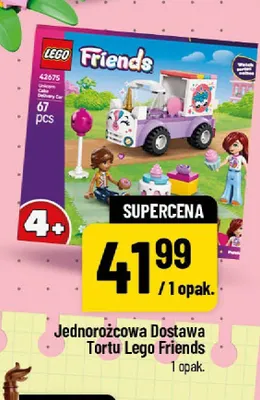 Klocki LEGO Friends Jednorożcowa dostawa tortu promocja w POLOmarket