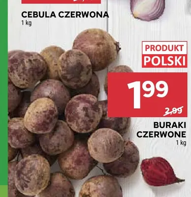 Buraki czerwone promocja w Stokrotka