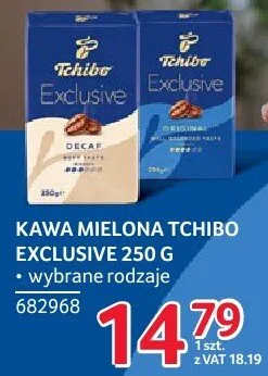 Kawa mielona Tchibo Exclusive 250 g promocja w Selgros