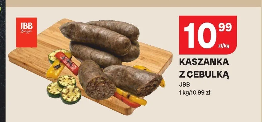 Kaszanka z cebulką JBB Bałdyga promocja w Chorten