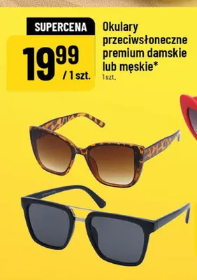 Okulary przeciwsłoneczne premium damskie promocja w POLOmarket