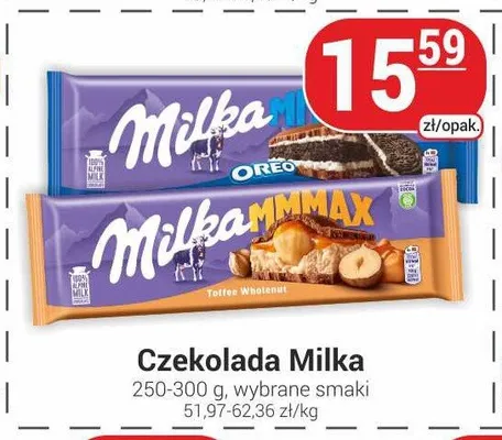 Czekolada Milka promocja w Delikatesy Sezam