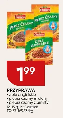 Przyprawa ziele angielskie/pieprz czarny mielony/pieprz czarny ziarnisty promocja w Chata Polska