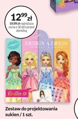 Zestaw do projektowania sukien Besties promocja w Empik