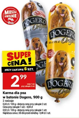 Karma dla psa w batonie promocja w Twój Market