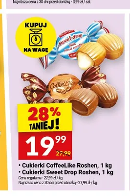 Cukierki CoffeeLike Roshen promocja w Twój Market