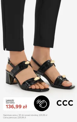 Sandały Lasocki promocja w CCC