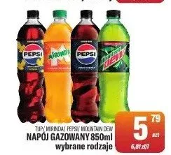 Napój gazowany 850ml promocja w Tomi Markt
