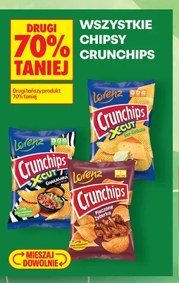 Chipsy Crunchips promocja w Biedronka