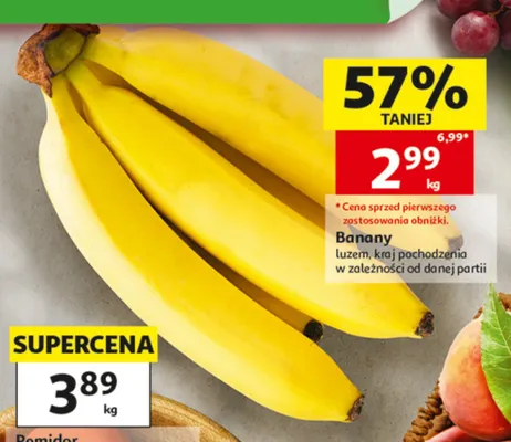 Banany promocja w Auchan