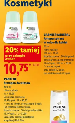 Antyperspirant w kulce dla kobiet promocja w Lidl