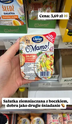 Sałatka ziemniaczana z boczkiem promocja w Dino