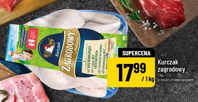 Kurczak Zagrodowy z Podlasia promocja w POLOmarket