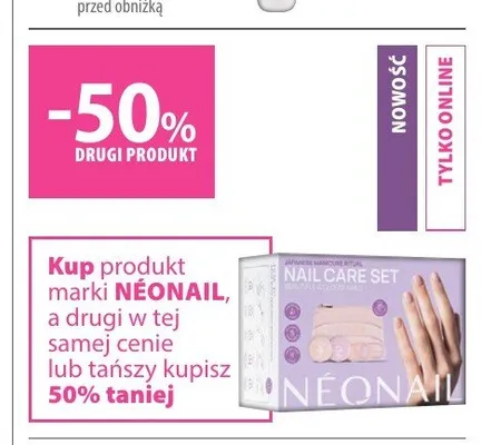 Produkty marki Néonail promocja w Hebe