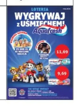 Pasta do zębów Aquafresh promocja w Blue Stop