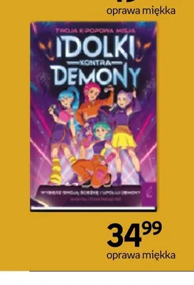 Książka Idolki kontra Demony promocja w Empik