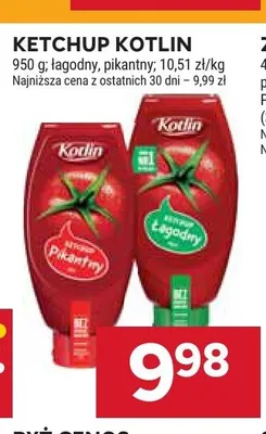 Ketchup Kotlin pikantny promocja w Stokrotka