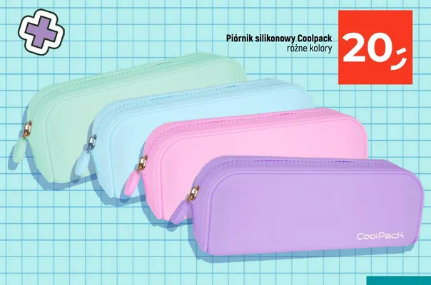 Piórnik silikonowy Coolpack promocja w Dealz
