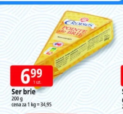 Ser brie Croisés promocja w Leclerc