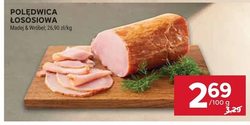 Polędwica łososiowa Madej & Wróbel promocja w Stokrotka