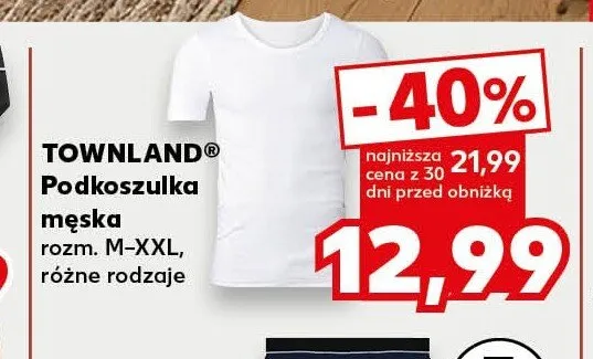 Podkoszulka męska TOWNLAND promocja w Kaufland