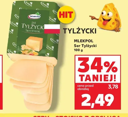 Ser Tylżycki Mlekpol promocja w Kaufland
