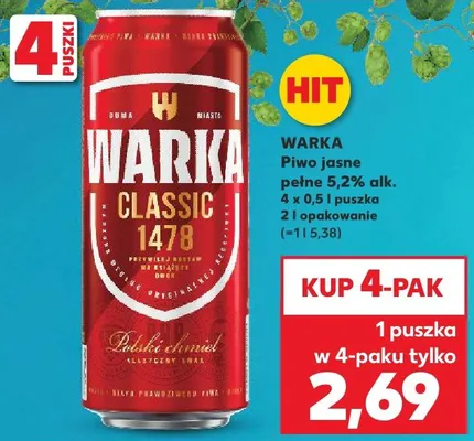 Piwo promocja w Kaufland