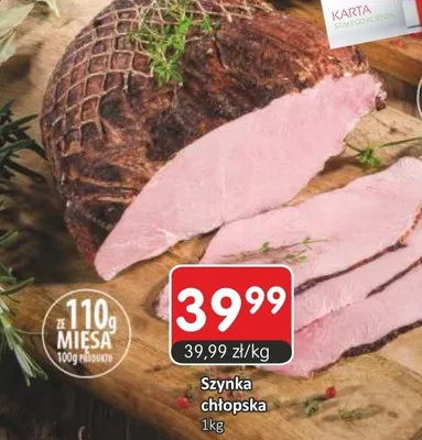 Szynka chłopska promocja w Market Point