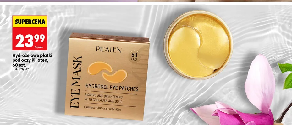 Hydrożelowe płatki pod oczy promocja w Biedronka