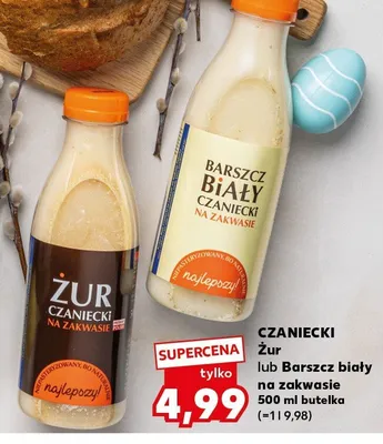 Żur biały na zakwasie promocja w Kaufland