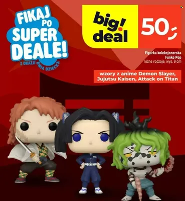 Figurka kolekcjonerska Funko Pop Demon Slayer promocja w Dealz