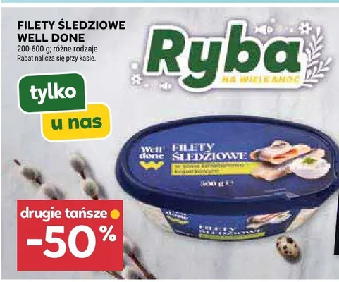 Filety śledziowe promocja w Stokrotka