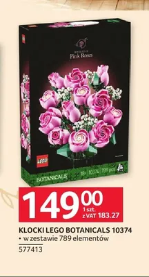 Klocki LEGO Botanicals 10374 promocja w Selgros
