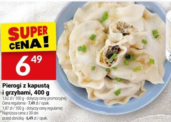Pierogi z kapustą i grzybami Białecki Kuchnia promocja w Twój Market