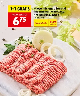 Mięso mielone z karkówki wieprzowej Dolina dobra promocja w Biedronka