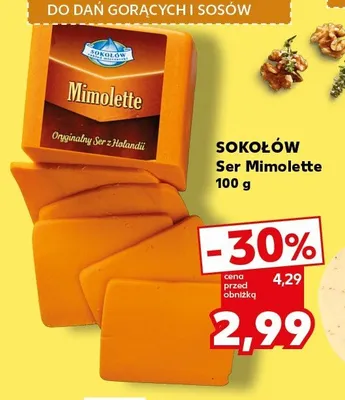 Ser Mimolette promocja w Kaufland