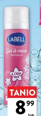 Żel do golenia dla kobiet Labell Aloe Vera promocja w Intermarche