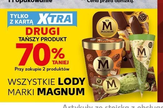 Lody Magnum Classic promocja w Kaufland