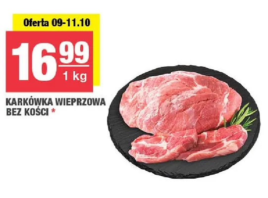 Karkówka wieprzowa bez kości promocja w SPAR