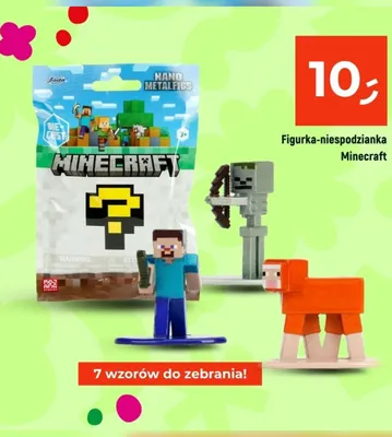 Figurka-niespodzianka Minecraft promocja w Dealz
