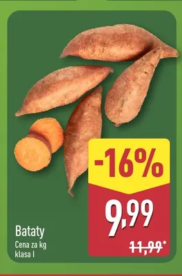 Bataty promocja w Aldi