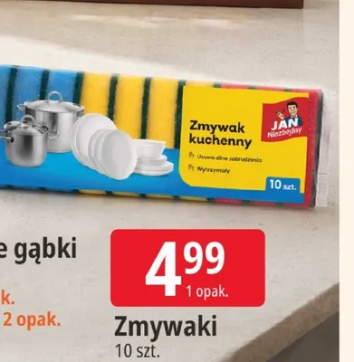 Zmywaki Jan Niezbędny promocja w Leclerc