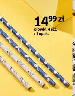 Ołówki Peanuts 4-pak promocja w Empik